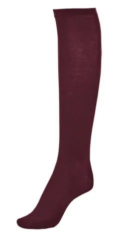 (2 Pk Wine) Knee High Socks