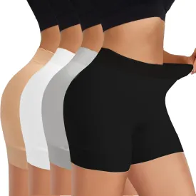 3 Pack Slip Shorts for Women Under Dresses, Seamless Anti Chafing Shorts Summer