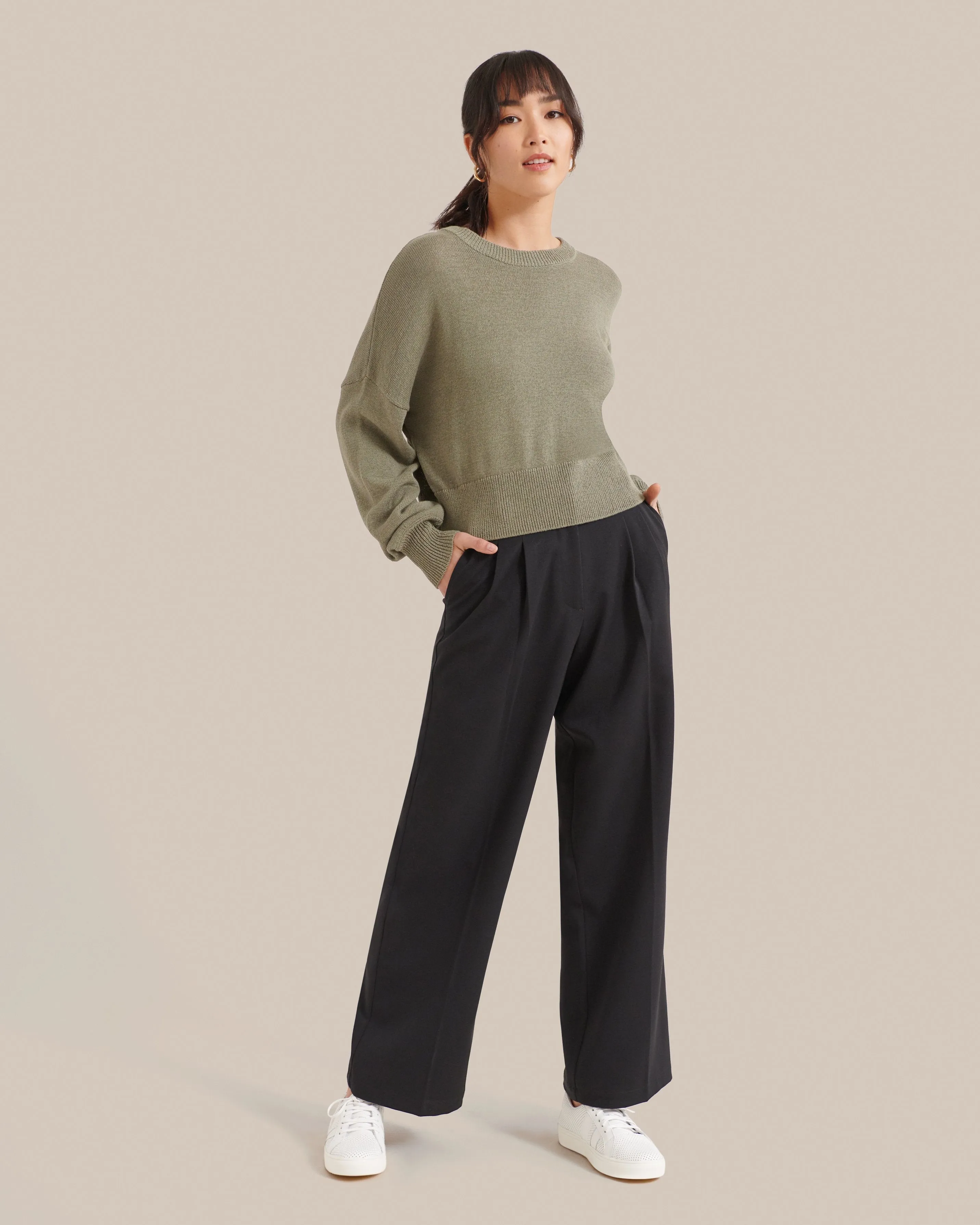 Alix Relaxed Crew-Neck Sweater