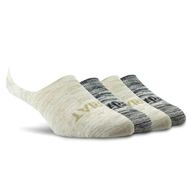 Ariat Unisex - No show 4-Pack Socks