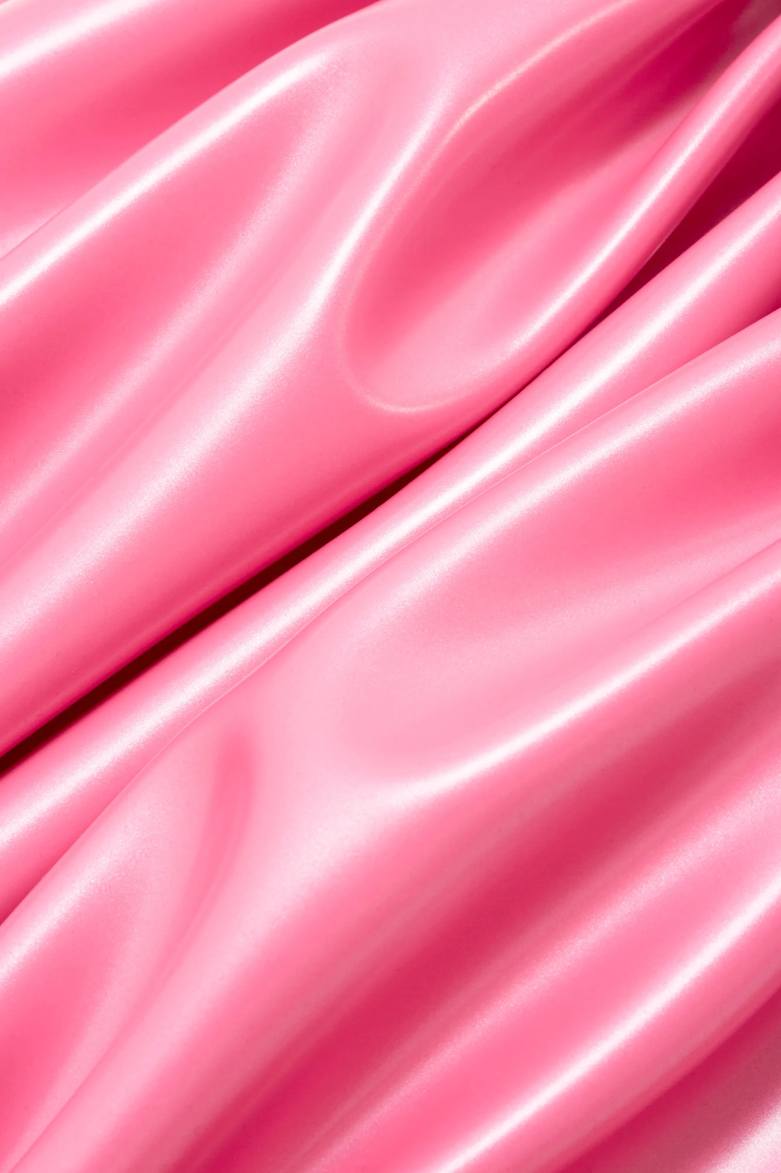 Barbossa Bandeau  Latex Top Fuchsia Pink
