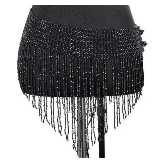 Beaded Fringed Belt Col/Size