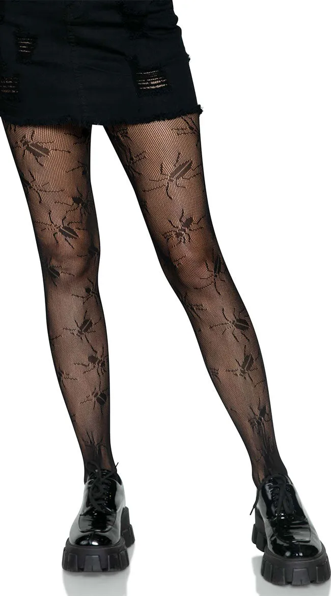 Beetle Net Tights
