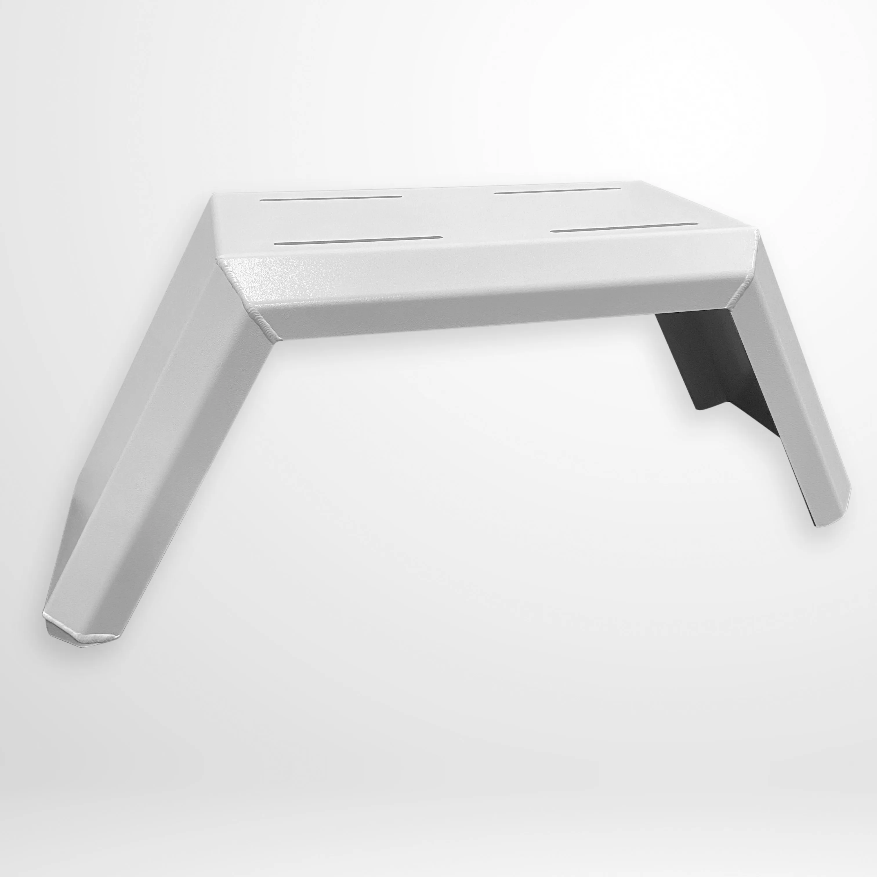 Flared Wheel Guards - White (Pair)