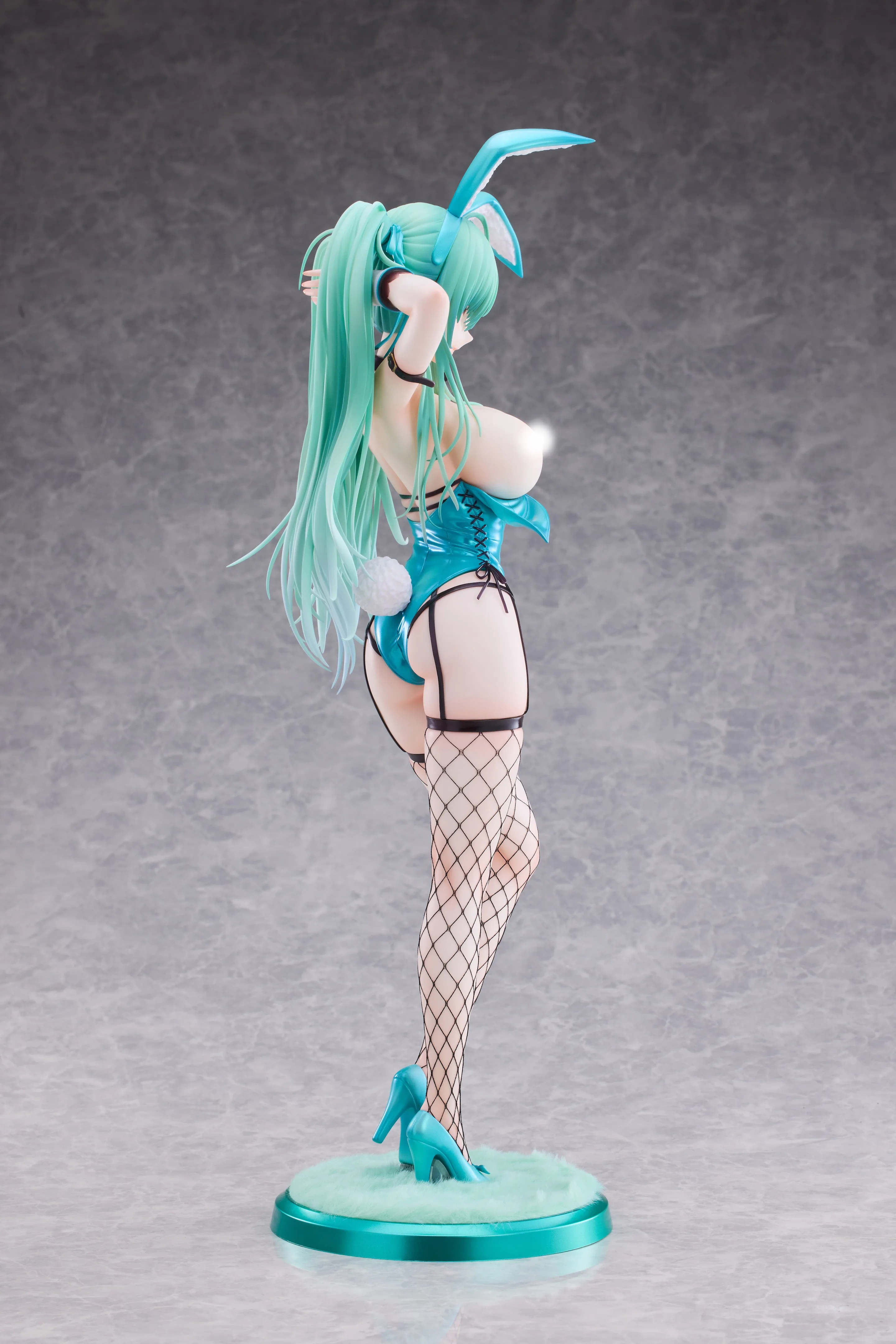 Green Twin Tail Bunny-chan Fishnet Tights Ver. 1/4 Scale Figure