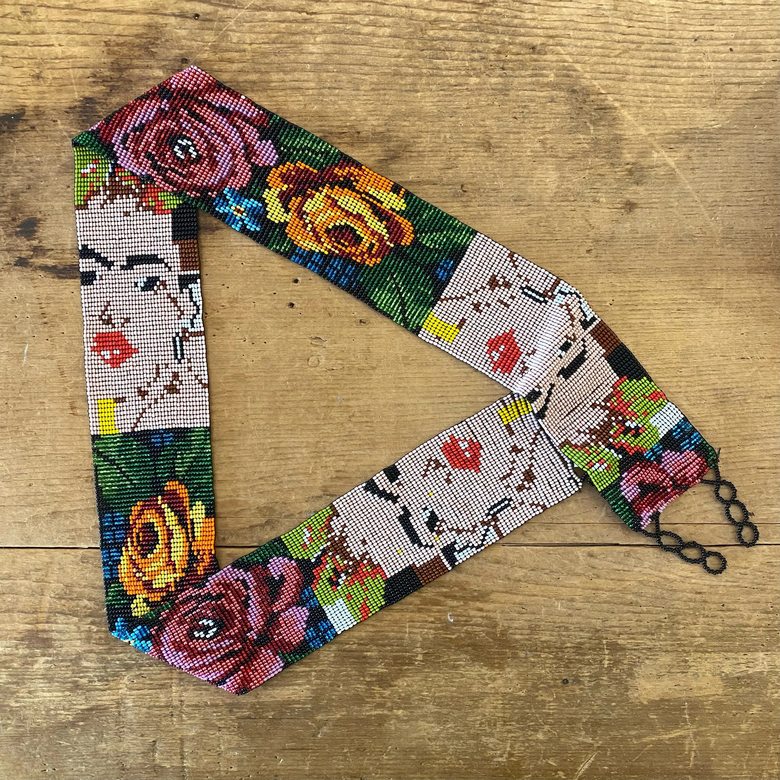Guatemalan Beaded Belt