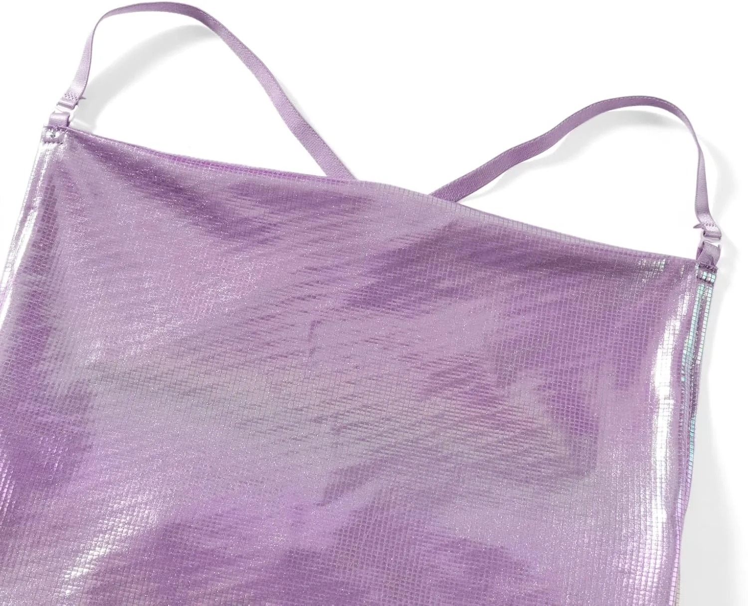 HengShunRui Women Shiny Backless Slip Dress Spaghetti Strap Party Dresses