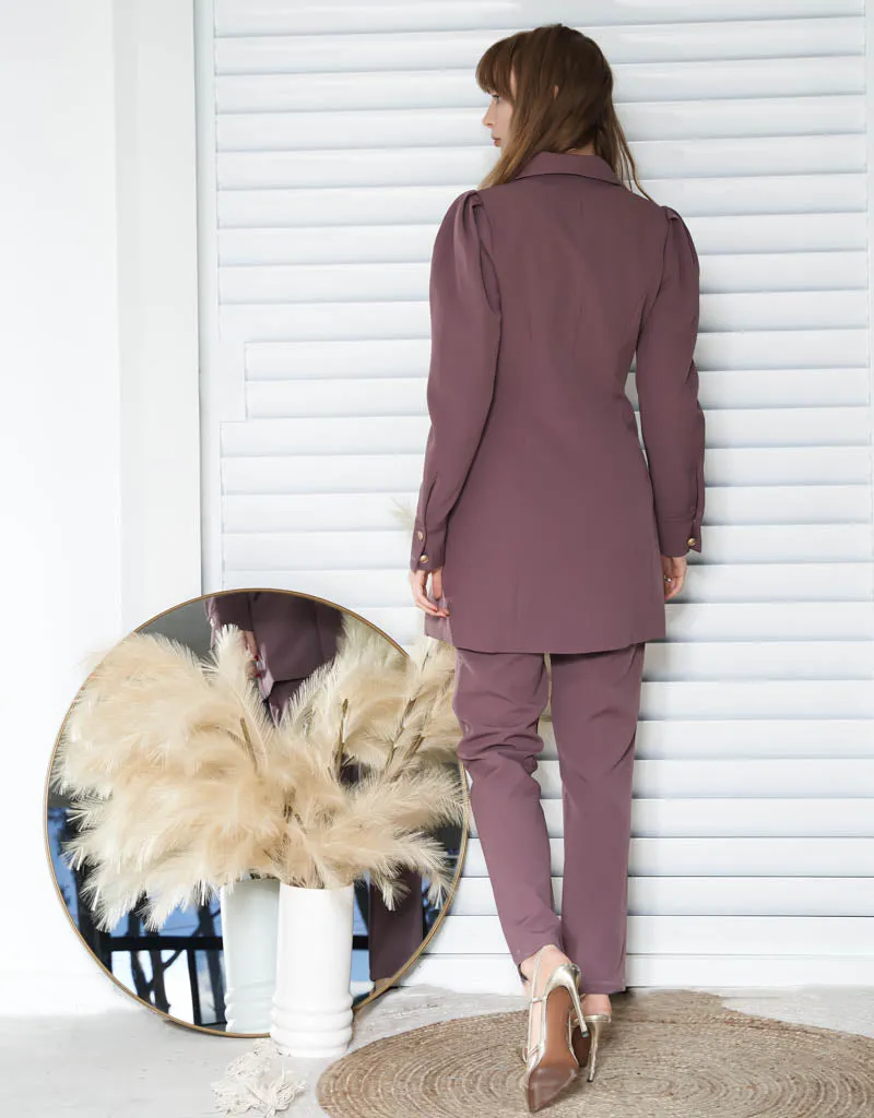 Jovial Puff Sleeve Blazer