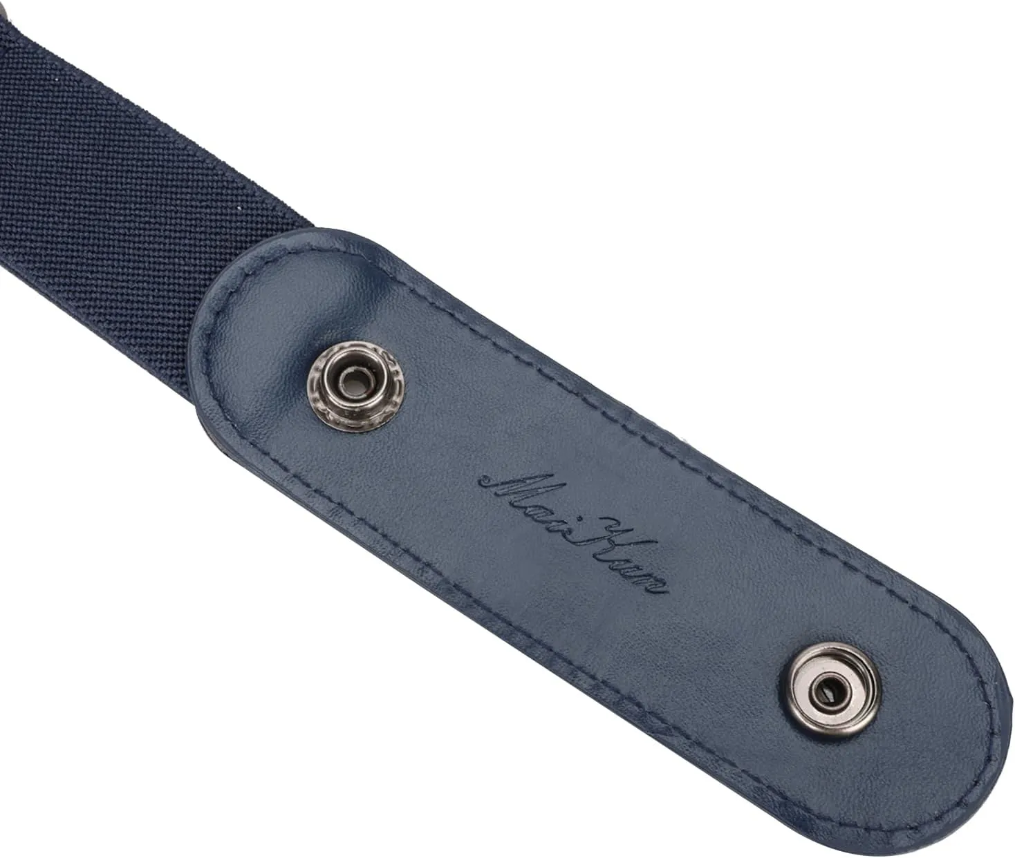 maikun No Buckle Women Men Stretch Belt, Invisible Elastic Belt for Jeans Pants Dresses