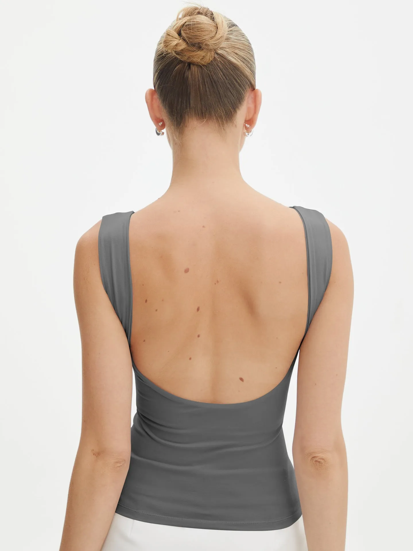 Open Back Sexy Cami Top
