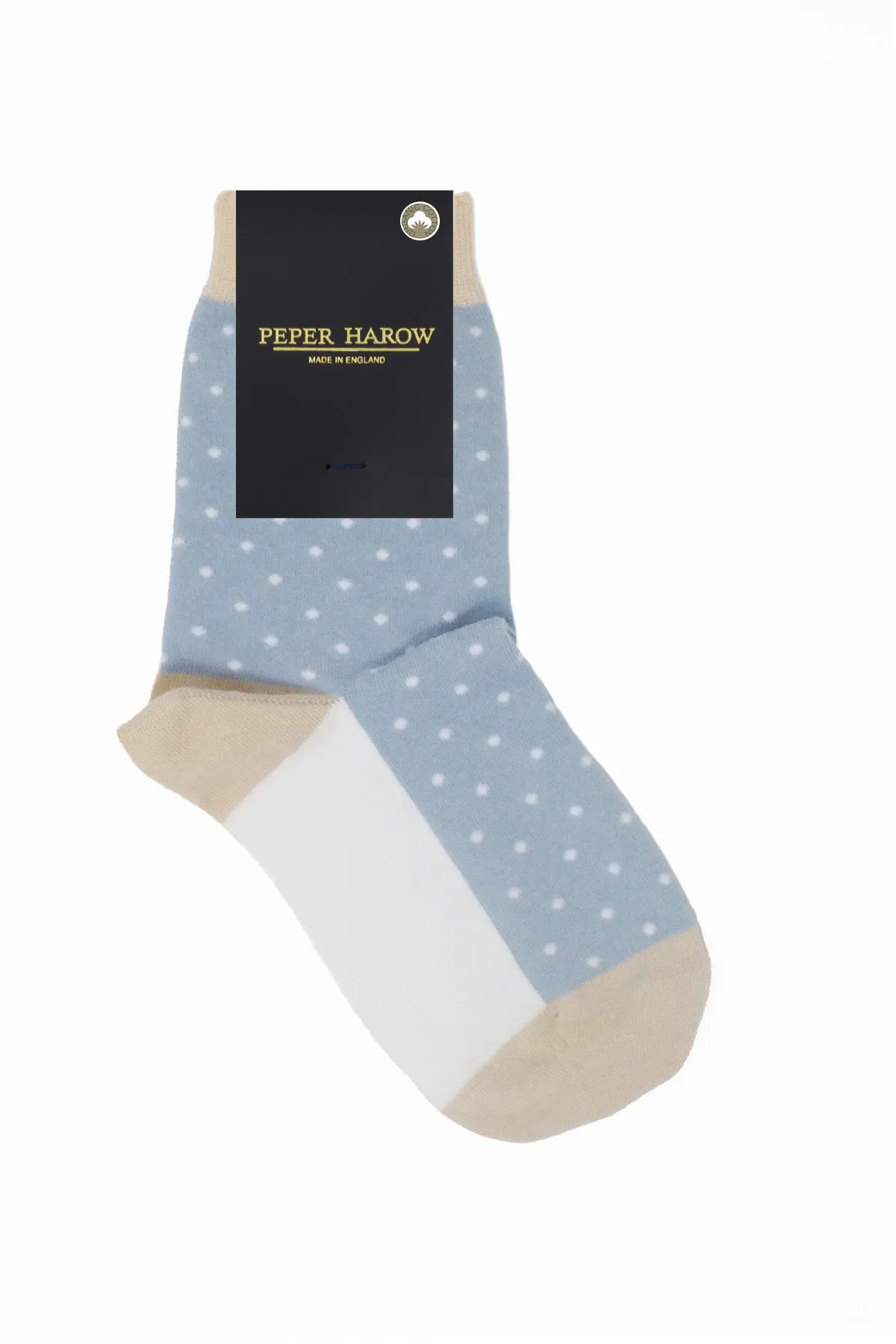 Pin Polka Women's Socks - Blue