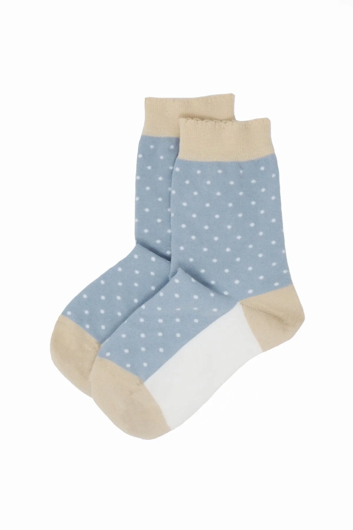 Pin Polka Women's Socks - Blue