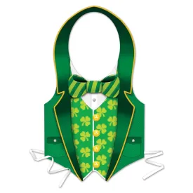 Plastic St Patrick Vest Each