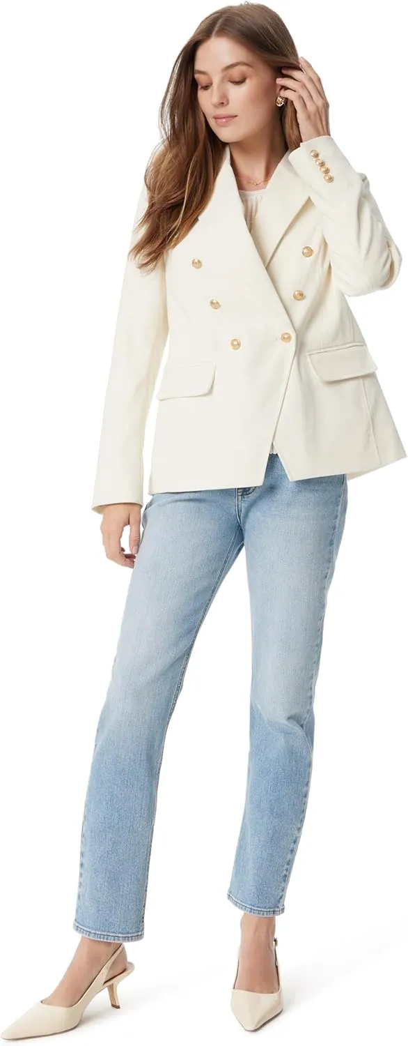 Sam Edelman Women's Imogen Double Breasted Blazer Standard