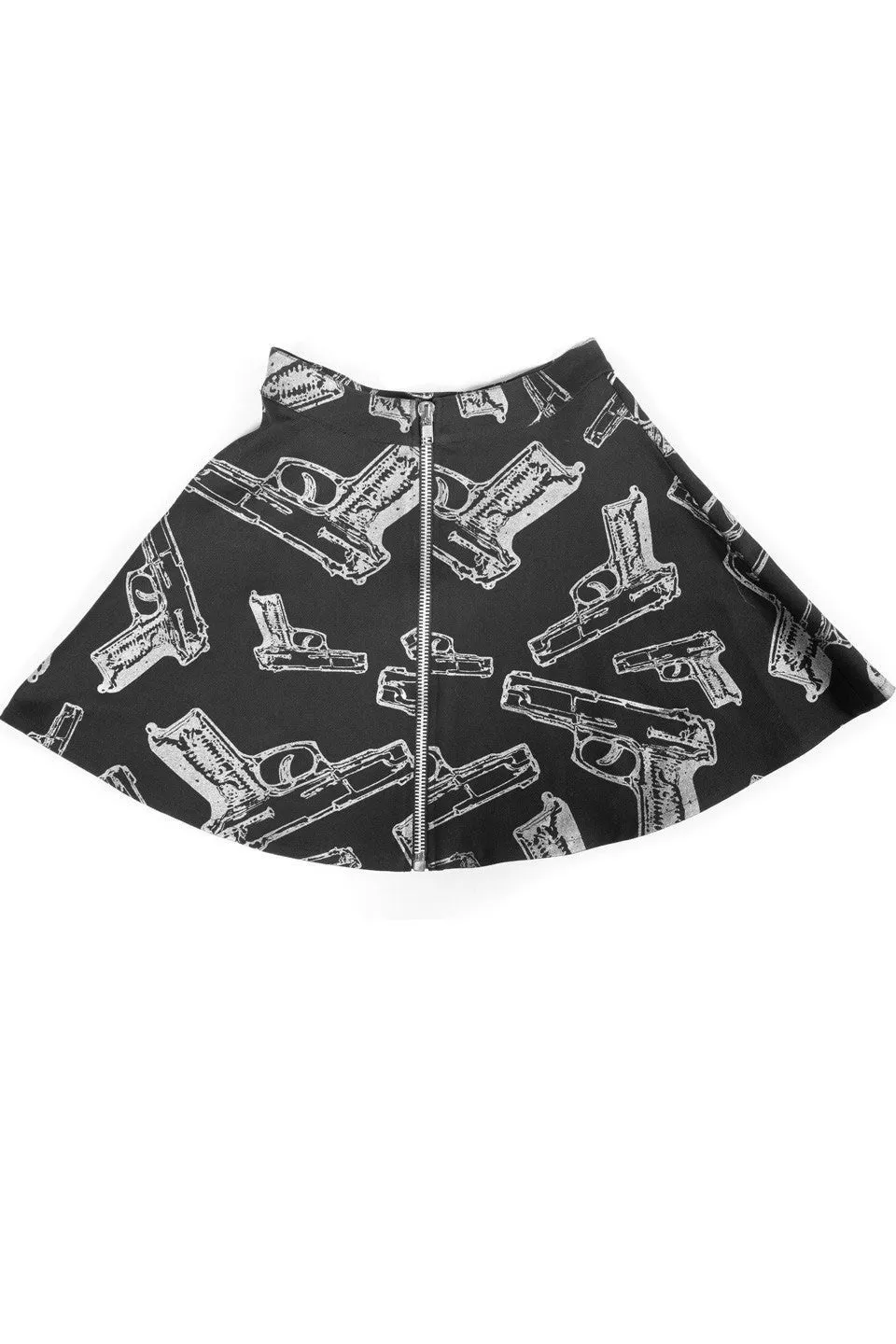 Vintage Guns Suck Skirt