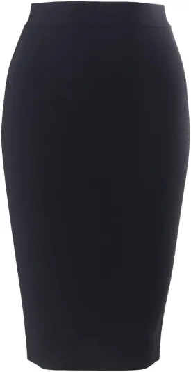 Women's High Waist Knee Length Bodycon Office Pencil Skirt